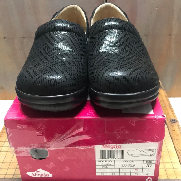 Alegria Shoes - Alegria KEL-530 Black Dazzler 37